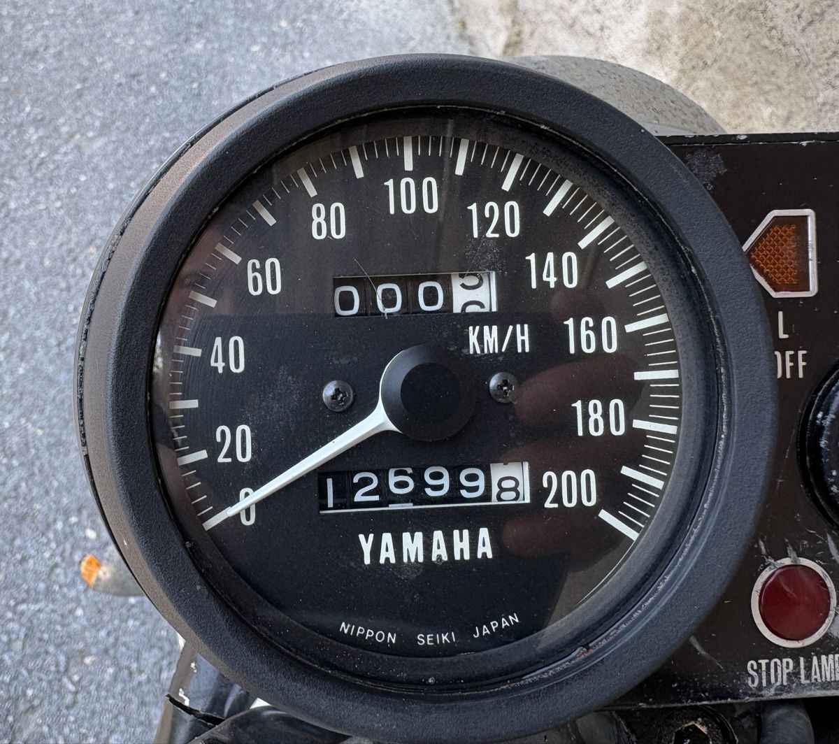 Yamaha Strasse: Yamaha 522 RD 250 – Defekt aus Baltschieder von Wengi 4