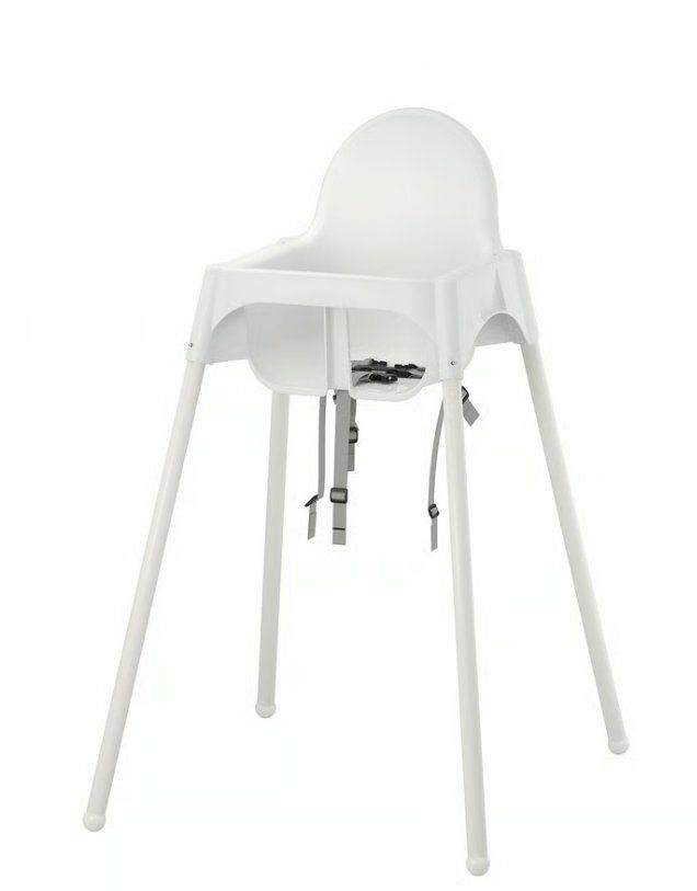 Ikea Seggioloni: Ikea Antilop Hochstuhl mit Sitzgurt – Usato da Grafstal venduto da amedici8310