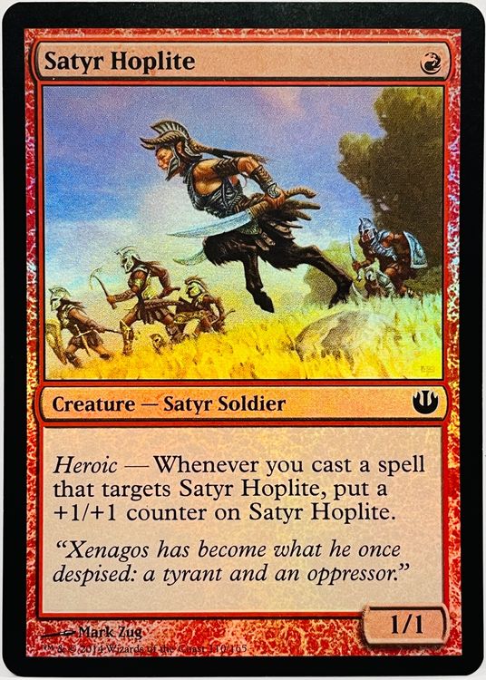 MTG - Satyr Hoplite (FOIL) | Kaufen auf Ricardo