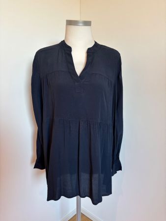 blaue Tunika Bluse von Tom Tailor (Gr. 36)