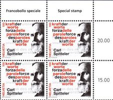 Viererblock Carl Spitteler**
