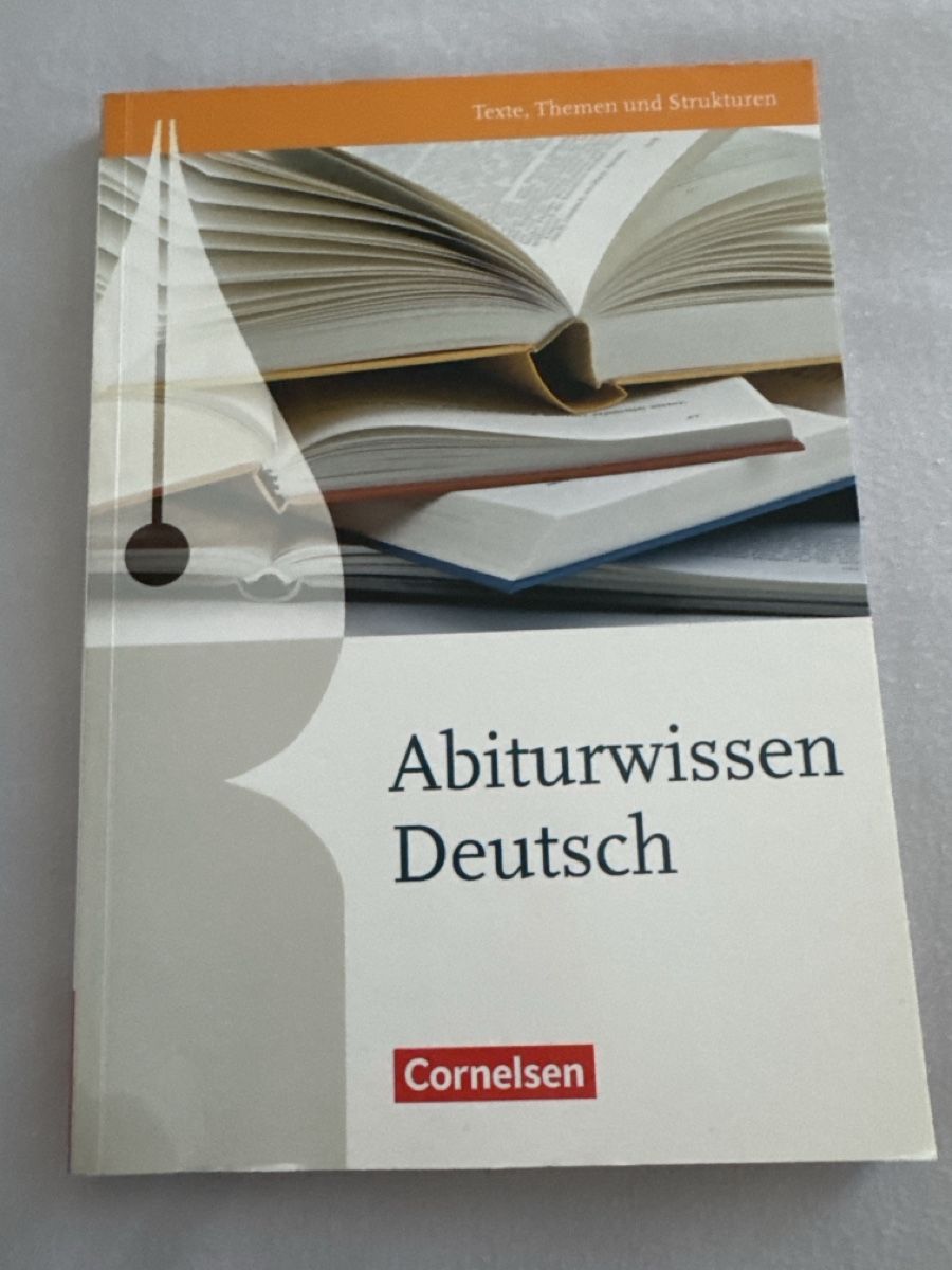 Libri: Abiturwissen Deutsch | Cornelsen – Usato da Ennetbaden venduto da Reynox