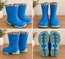 Elefanten Kinder-Gummistiefel Gr. 23 – Blau