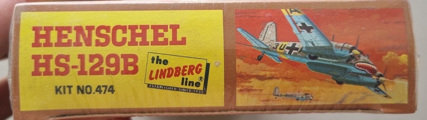 Modellbausätze & Standmodelle: 1/72 Linberg Hs 129B (474) – Gebraucht aus Grand-Lancy von LFW 1
