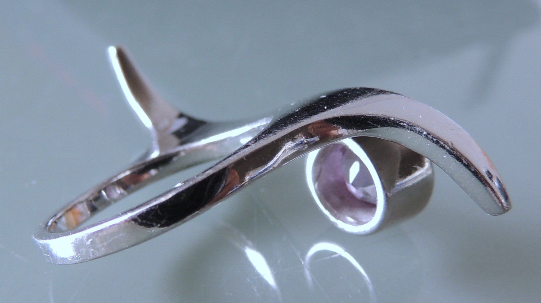 Anelli: Amethyst Silber 925 Fingerring Gr. 56 – Usato da Waldenburg venduto da schaller707 3