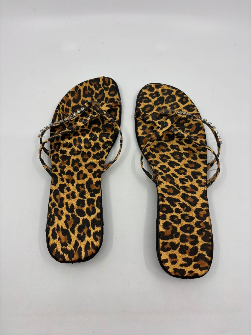 Scarpe da donna: Leopardenmuster Sandalen Grösse 39 – Usato da Herisau venduto da Seyashop1