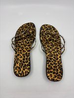 Leopardenmuster Sandalen Grösse 39