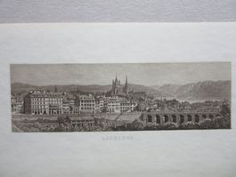 LAUSANNE  AQUATINTA