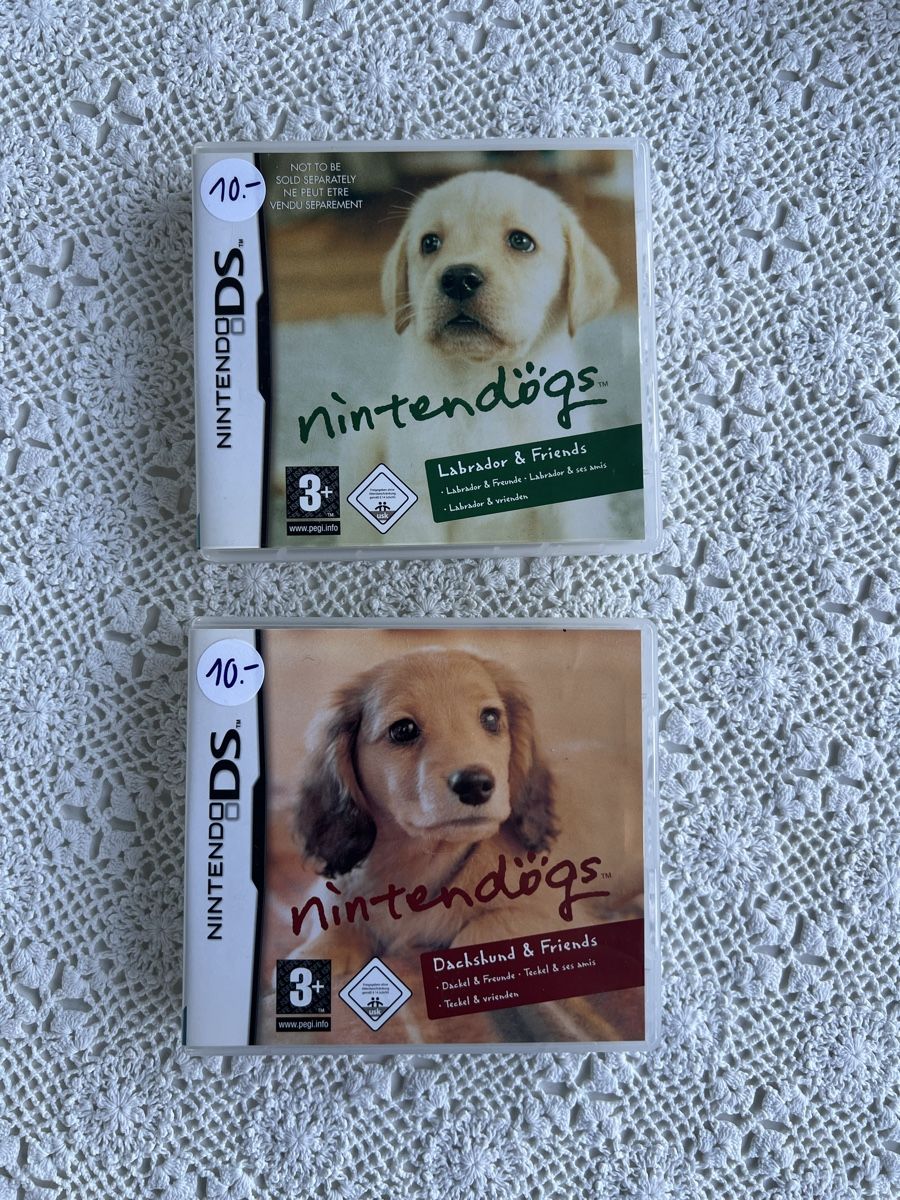 Nintendo Giochi: 2 Nintendogs Spiele Nintendo DS  – Usato da Bern venduto da JaraBuetler22222