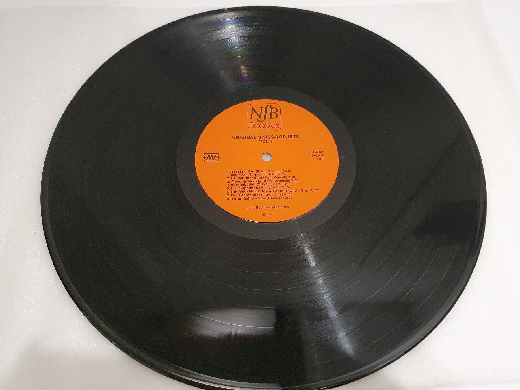 Dischi in vinile: Original Swiss-Top-Hits Vol. 3 – Usato da Uster venduto da Vinyl-Leidenschaft 3
