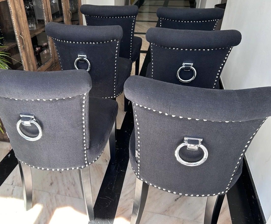 Set di tavolo e panche: Dining Chairs Set x6 – Usato da Cologny venduto da pichi26 1