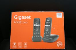 Telefon Gigaset AS690 Duo, 2 Mobilteile, neu & ovp