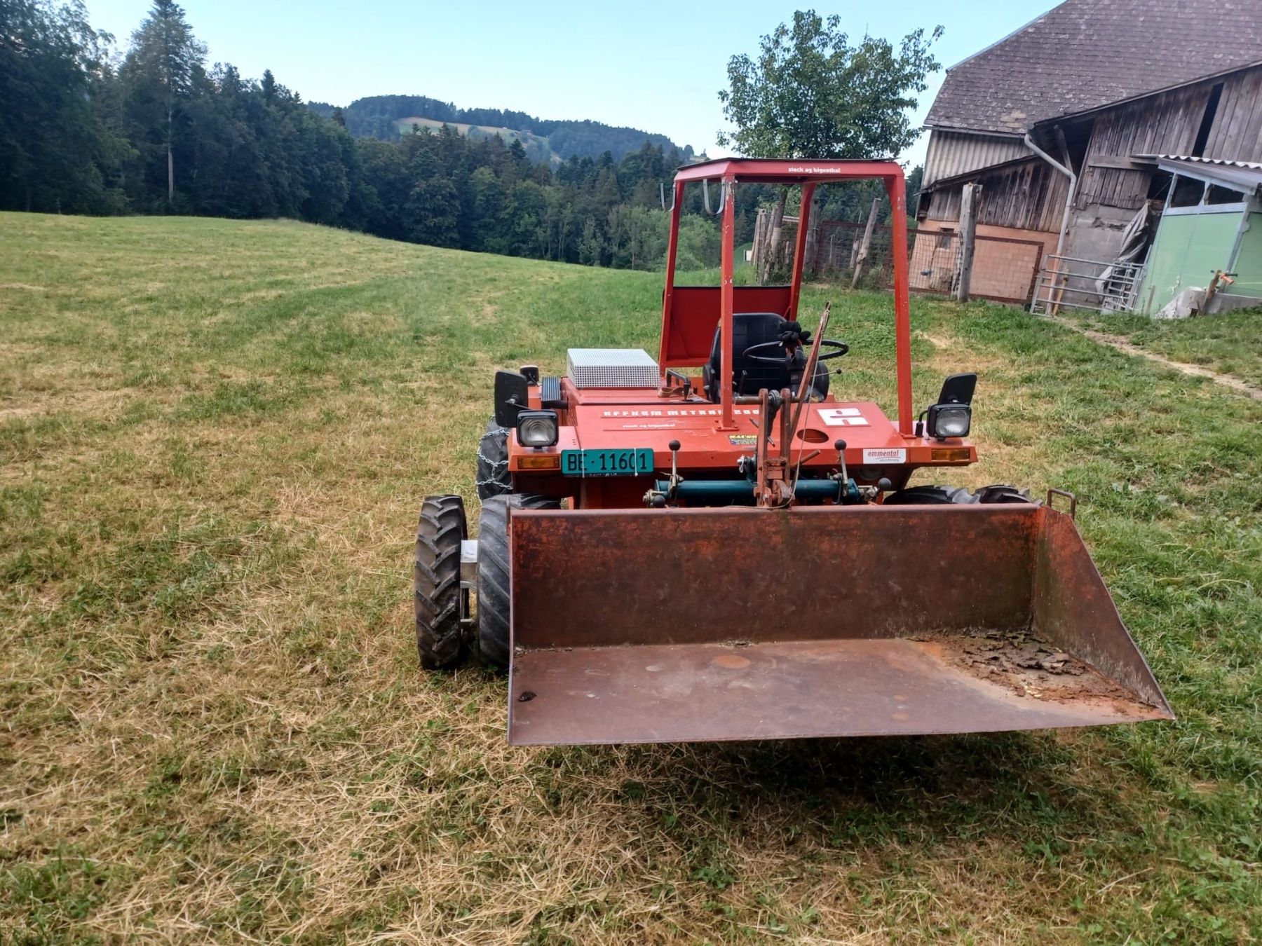 Reform Traktoren: Reform Metrac 2002 – Gebraucht aus Schwarzenburg von Asch-i72 6