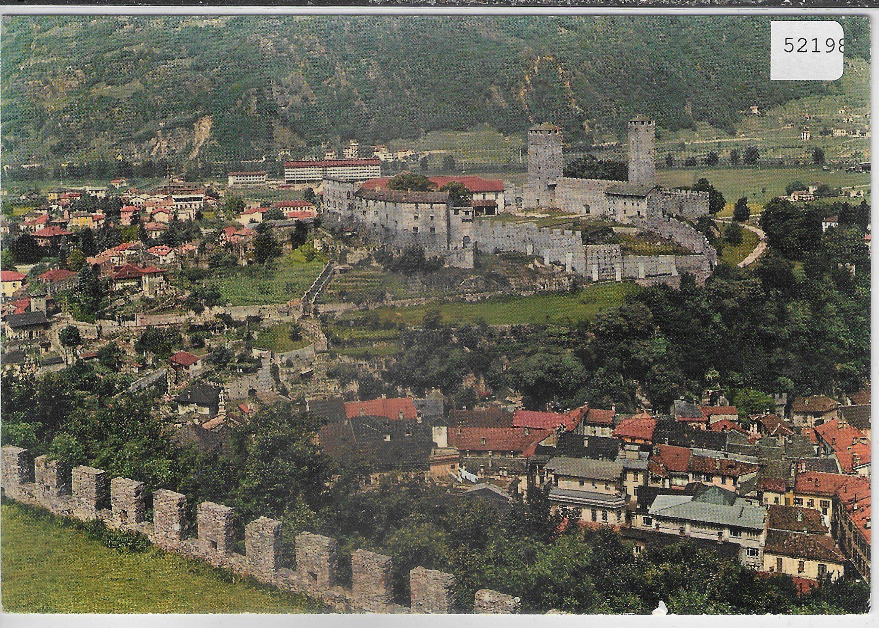 Cartoline postali: Bellinzona - Castello di Uri – Usato da Ettingen venduto da Kartenplanet