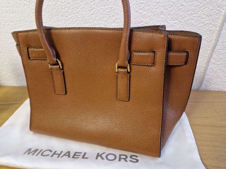 Michael Kors Handtasche Leder braun neuwertig 