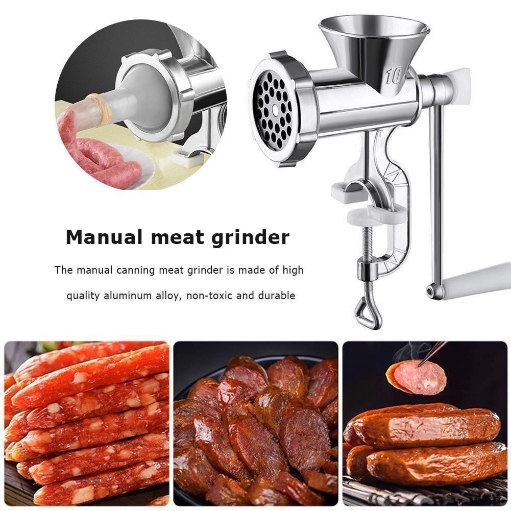 Elettrodomestici da cucina: Manueller Fleischwolf Hachoir à viande manuel – Nuovo e nell'imballaggio originale da Delemont venduto da Superchoice 2