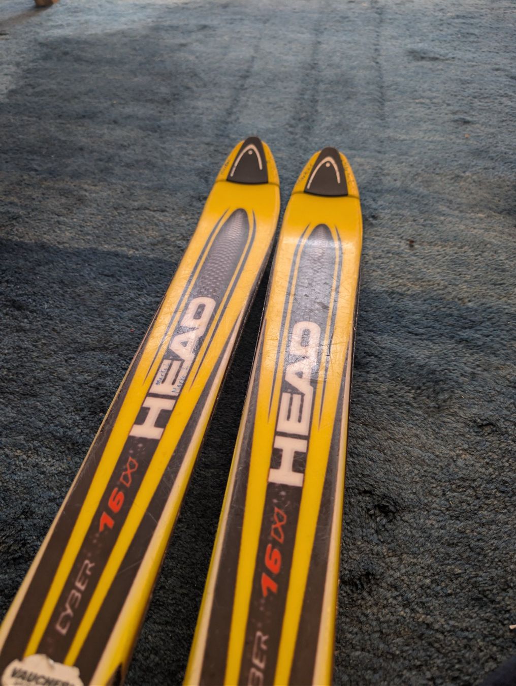 Head Sci: Head CYBER 16 Ski, 140cm, Gelb – Usato da Neuenhof venduto da mlw_w98j 3