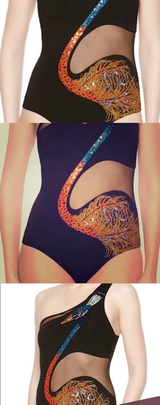 Maillots de bain & Bikinis: LA PERLA swimming suite, peacock Size M/IT 44 – Neuf avec emballage d'origine à Oberwil BL par cocopalm1068