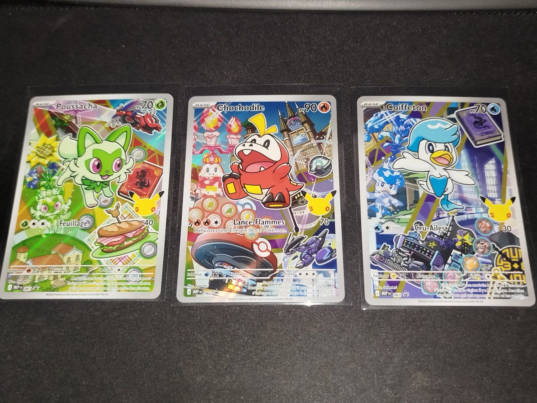 Pokémon Carte collezionabili: Trio 9g 30 ans – Nuovo e nell'imballaggio originale da Aigle venduto da m.13