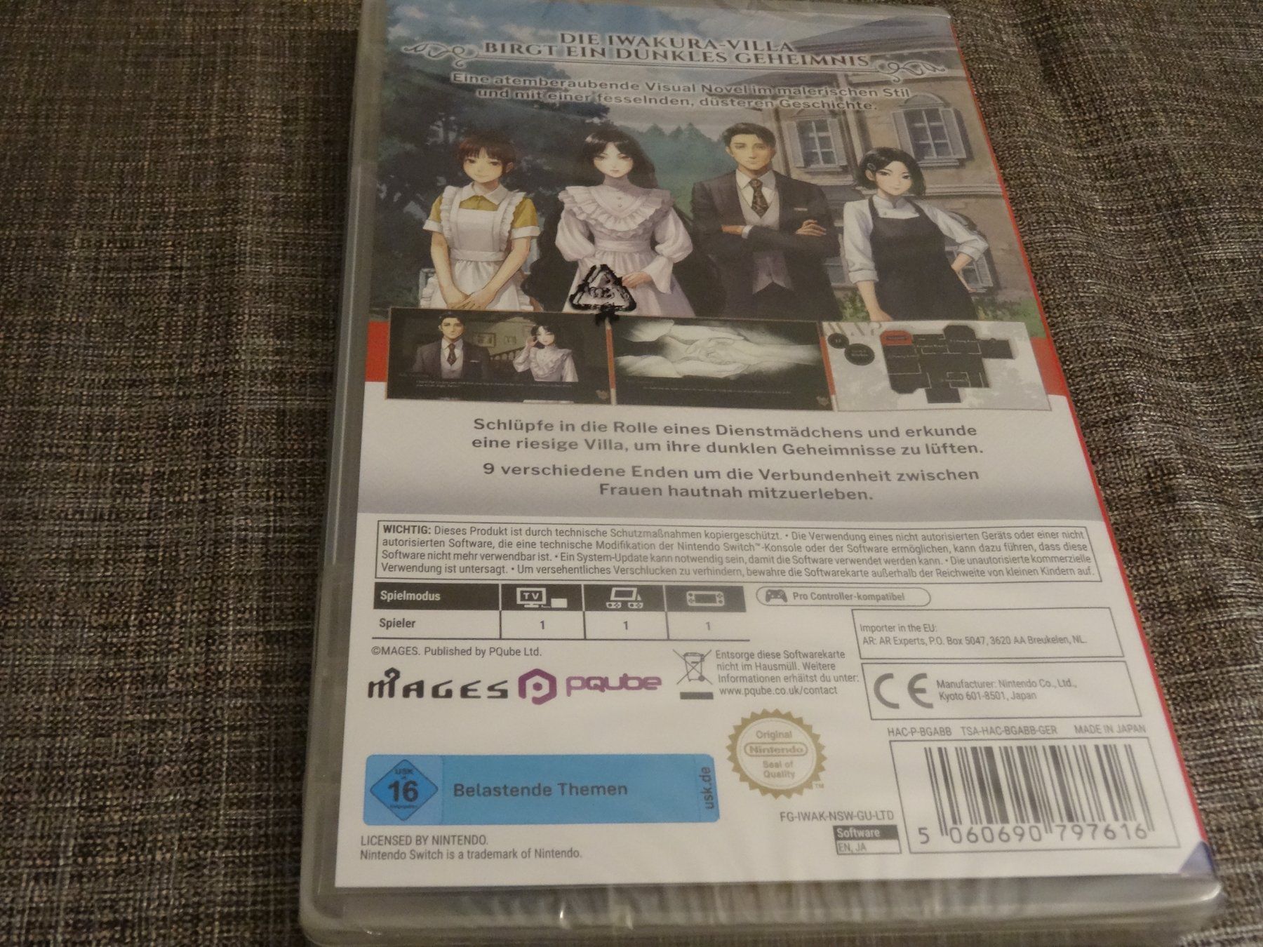 Nintendo Spiele: Iwakura Aria Switch - NEUWARE – Neu und originalverpackt aus Olten von Disc-Ausverkauf 1