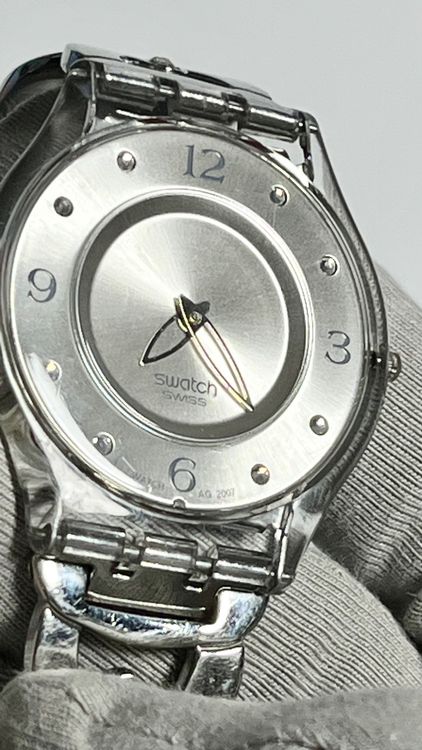 Elegante Swatch Skin Damenuhr 7
