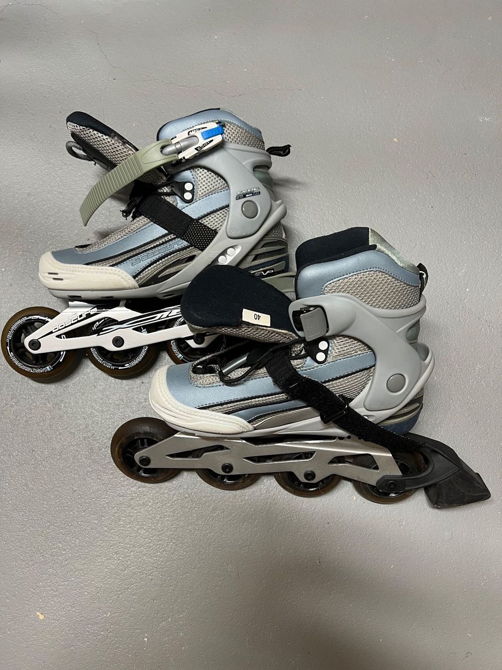 Autres accessoires: Inline Skates, Gr. 40, grau/blau – D'occasion à Amriswil par Emilyerdbeer22