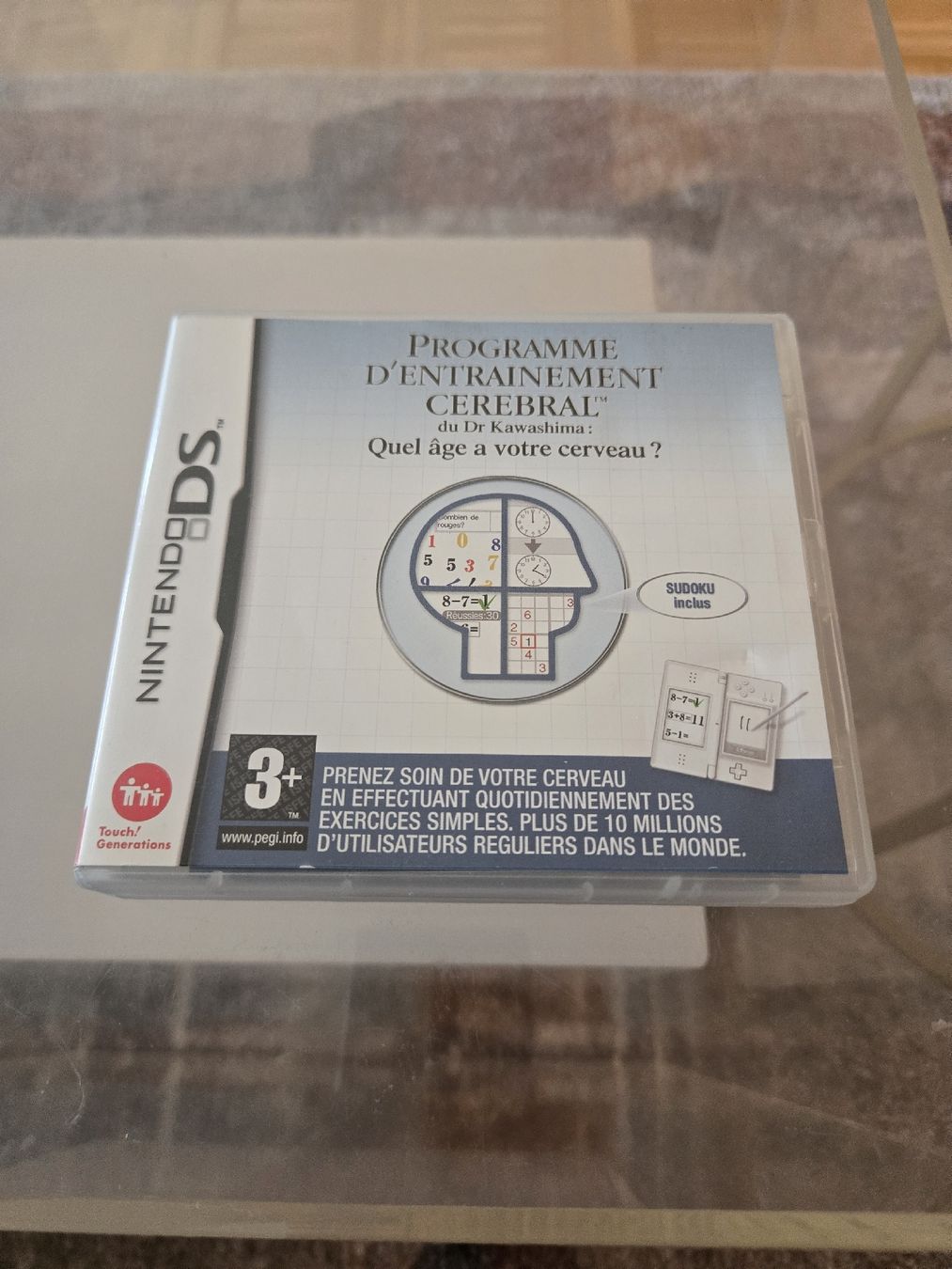 Jeux: Programme d'entrainement cérébrale Nintendo DS – D'occasion à Bussigny par Kfdlt