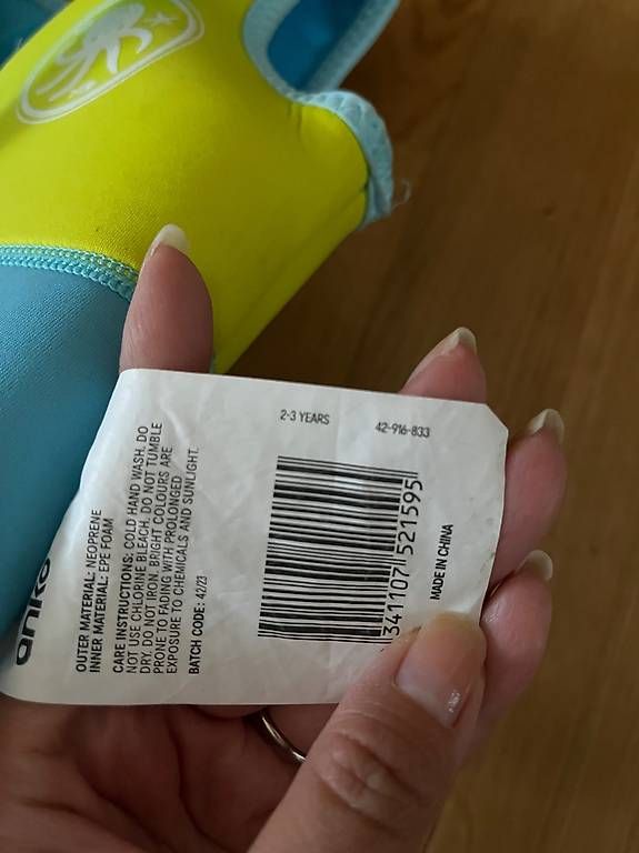 Gilets de sauvetage: Life jacket 2 years old  – D'occasion à Zürich par mai_bwh6 2