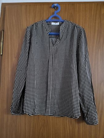 Chemisier Peter Hahn, motif pied-de-poule, Taille 40 !