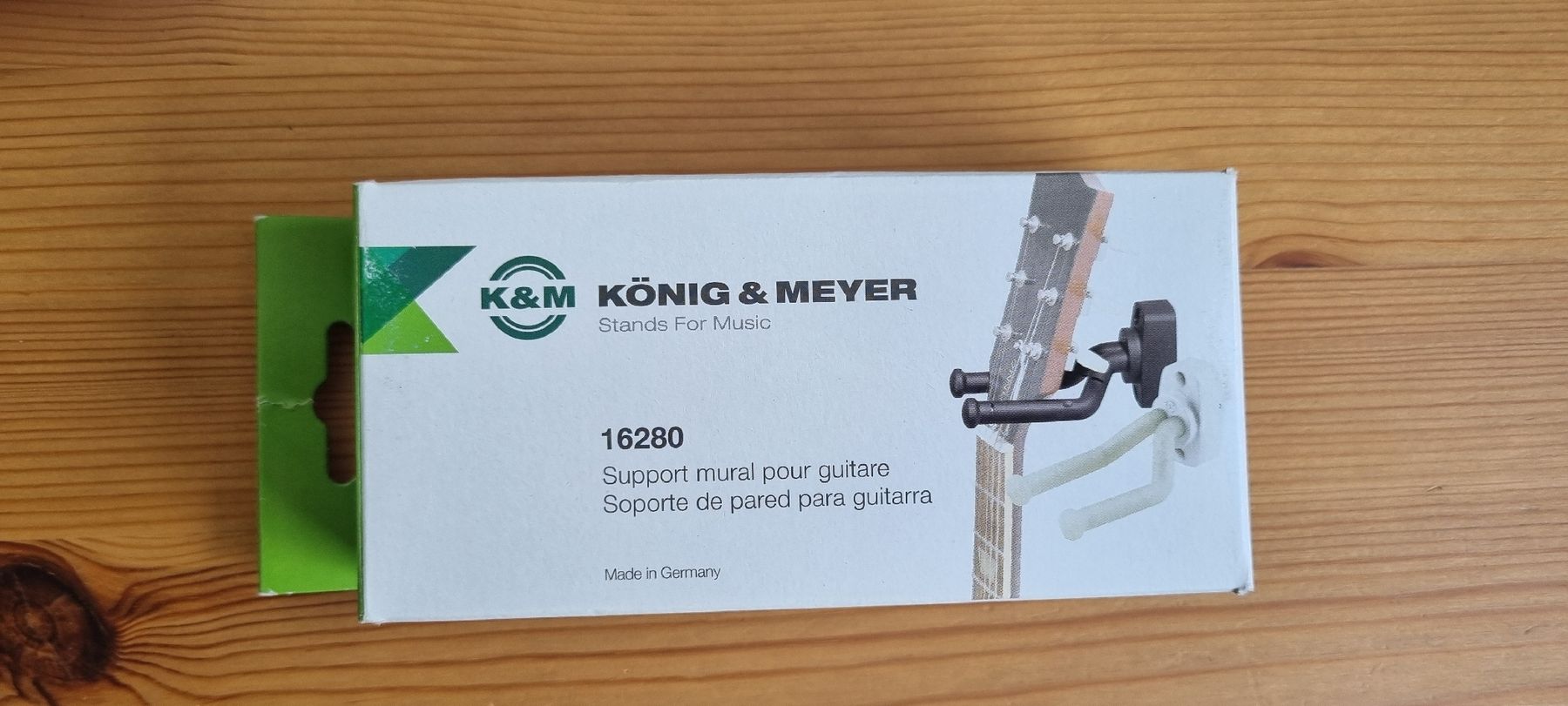 König & Meyer Supporti a parete: Gitarrenwandhalter K&M – Nuovo (secondo la descrizione) da Aarau venduto da Janna_Valkosipuli