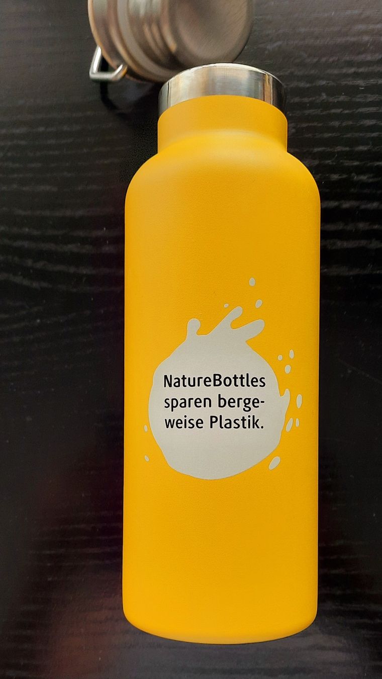 Borracce & Thermos: Trinkflasche, 500ml, Edelstahl - Neu – Nuovo e nell'imballaggio originale da Rotkreuz venduto da schweizerin72 2