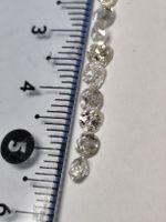 lot natural diamond old cut 15 pcs, 3.7 ct gemstone 
