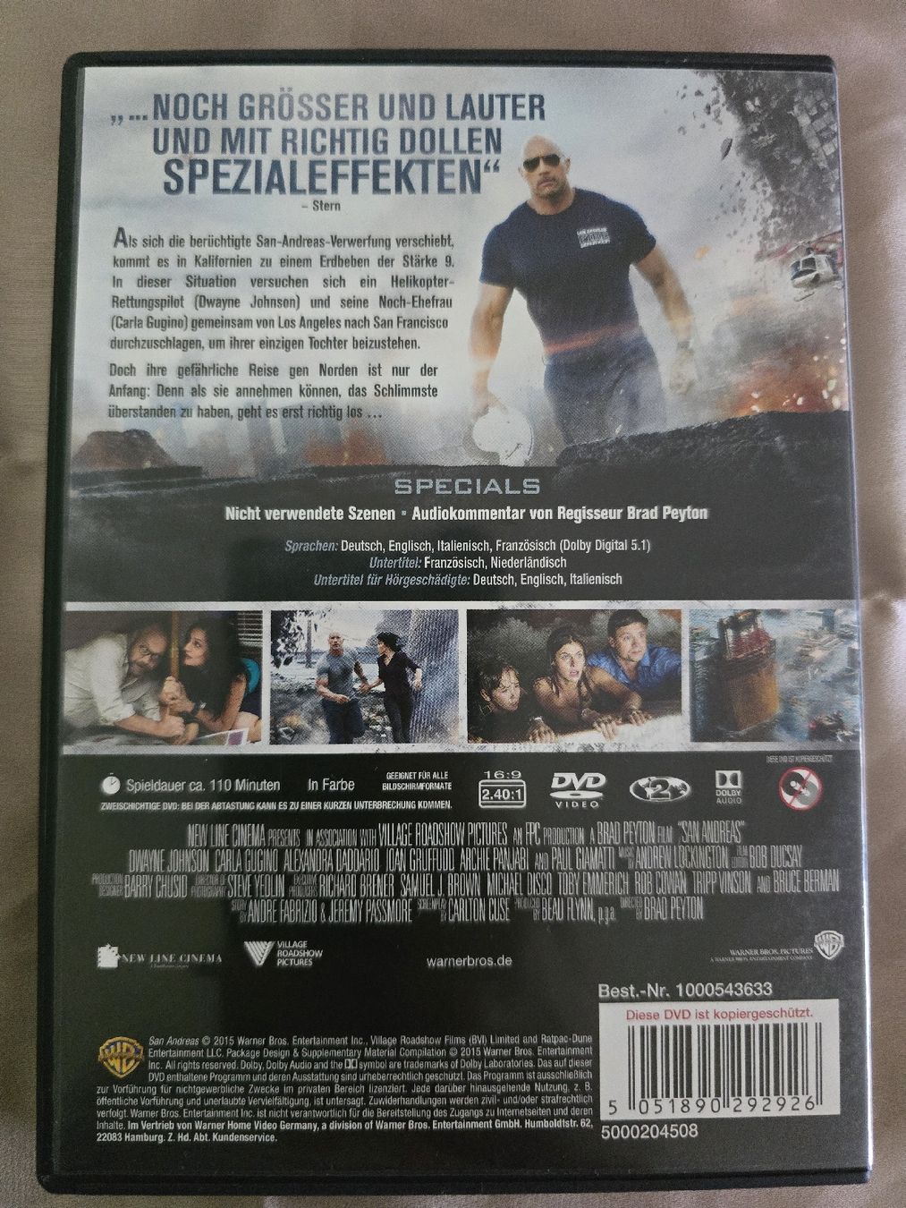 Tutti i DVDs: DVD - San andreas – Usato da Zug venduto da nic_wlj8 1