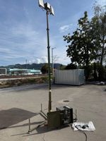 GIFAS Pneumatikmast ca. 4m mit Steuerung und Fernbedienung