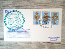 TR63 Enveloppe + Timbre Allemagne 1975