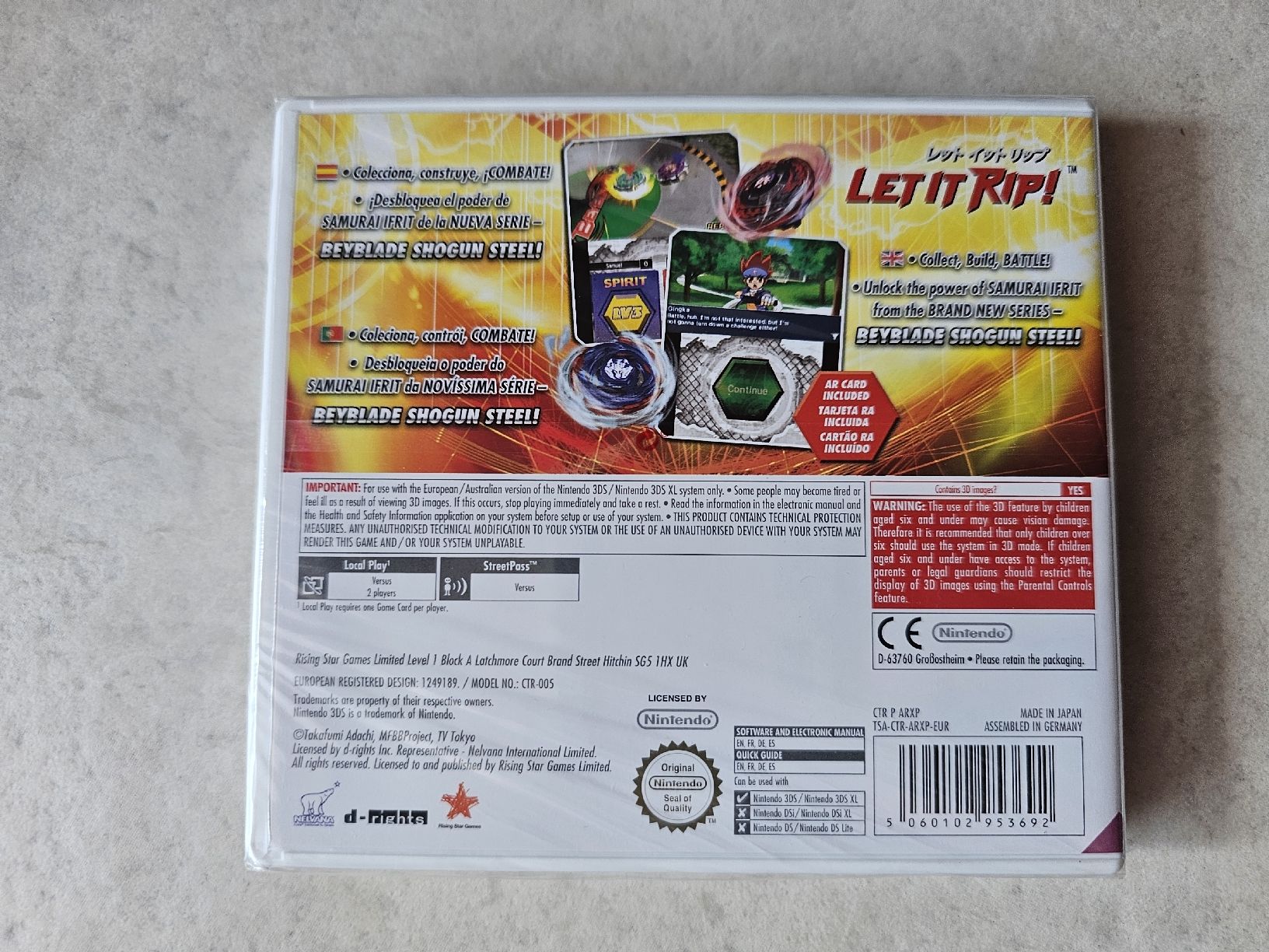 Nintendo Giochi: Beyblade  -  Evolution  /  Fabrikneu Nintendo 3DS  – Nuovo e nell'imballaggio originale da Schneisingen venduto da backstore24 1