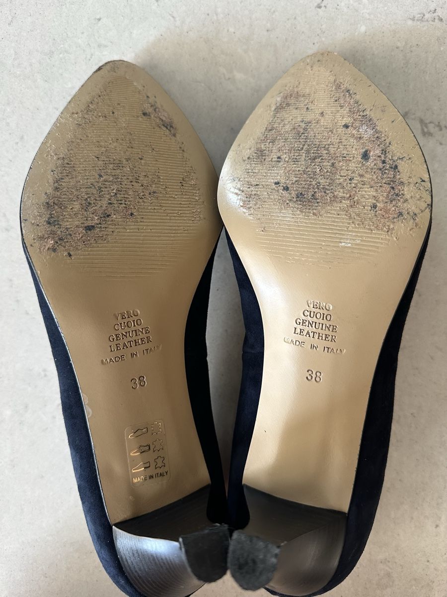 Scarpe da donna: Décolleté in pelle scamosciata – Nuovo (secondo la descrizione) da Castel San Pietro venduto da Moregi 6