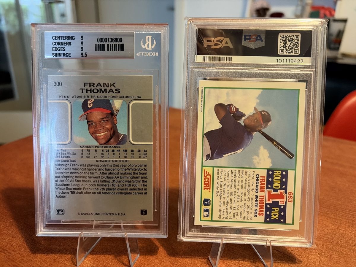 MLB Carte collezionabili: Frank Thomas - The Legend - 2 MLB Karten – Usato da Bern venduto da sam_25hm 1