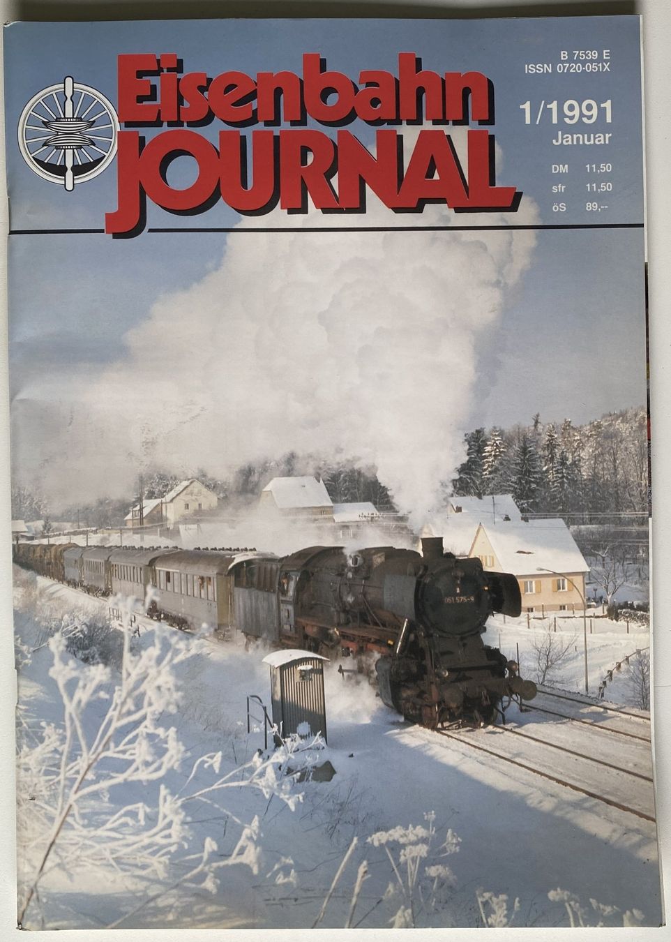 Riviste & Magazine: Eisenbahn Journal - 4 Hefte - 10+8+5+1/1991 – Nuovo (secondo la descrizione) da Hünenberg venduto da Ecila 6