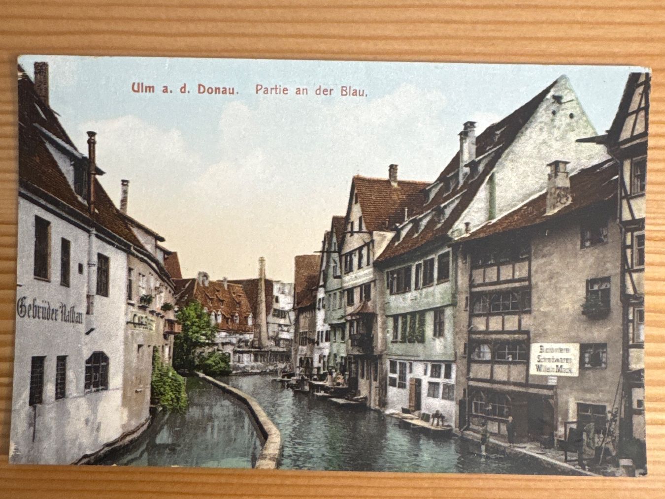 Ansichtskarten: Drei antike, kolorierte Ansichtskarten, DEUTSCHLAND, Ulm – Neu (gemäss Beschreibung) aus Zürich von Tarafo5