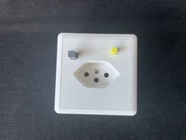 Feller Edizio AP ABB Fehlerstrom-Schutzsteckdose T13