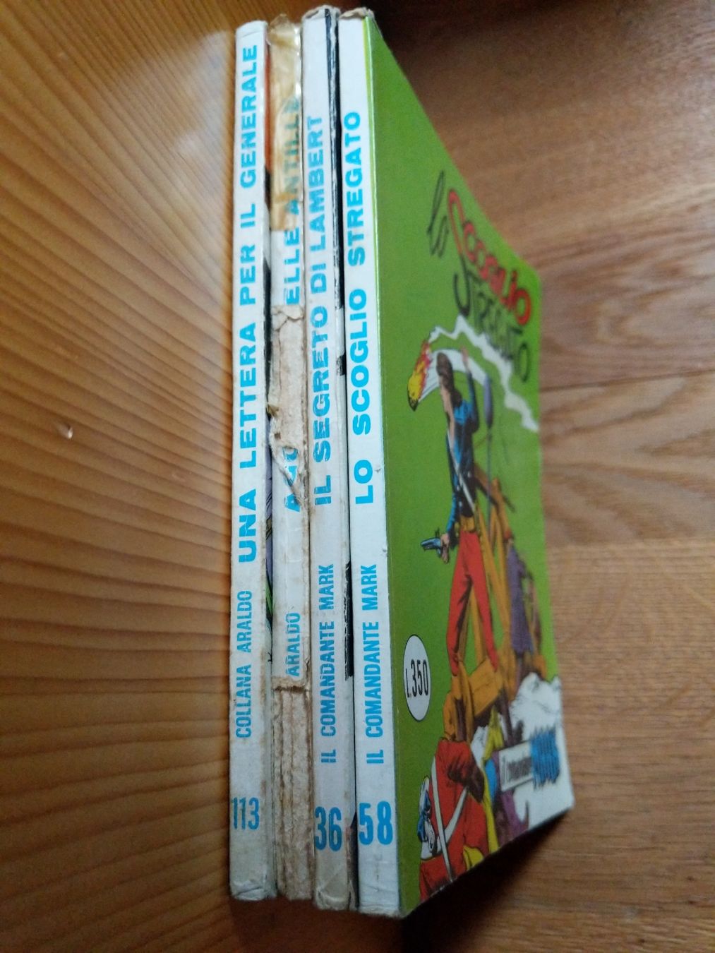 BD: 4 x comic antico italiano MAAK – D'occasion à Oberdiessbach par melvinj 1