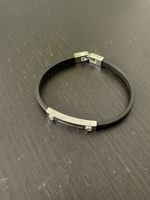 Morellato Armband aus Leder und Stahl mit 2 winzige Diamante