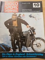 Moto Sport Schweiz 40/83 Motorrad im Winter Sixs Days xx