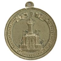 Schützenmedaille NE 1863 La Chaux-de-Fonds Eidg. Schützenfe.
