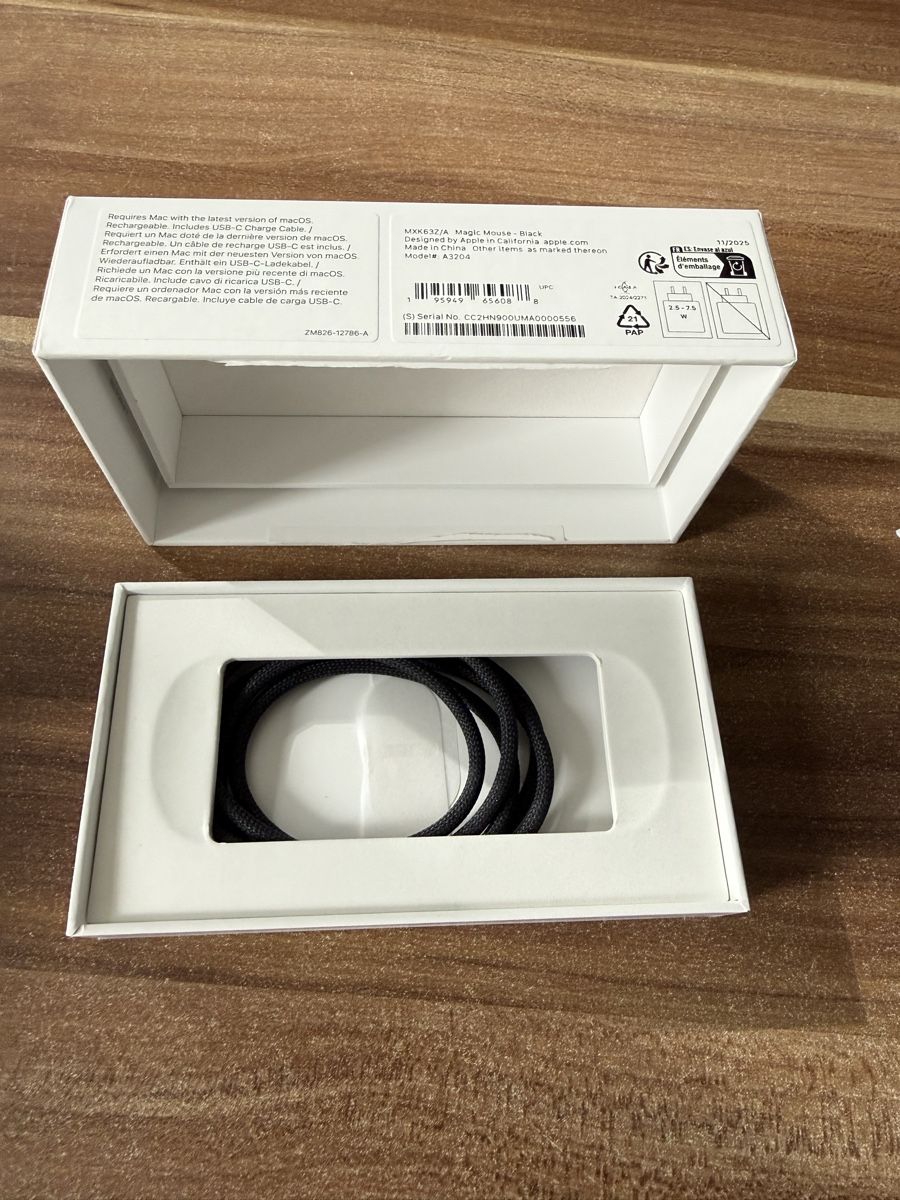 Apple Souris: Apple Magic Mouse Multi-Touch Black neuwertig – Neuf avec emballage d'origine à Rickenbach Sulz par Sportskanone 2