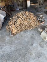 Brennholz gespalten