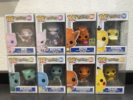 Funko Pop! Pokémon 8 Stk. Neu! Originalverpackt!