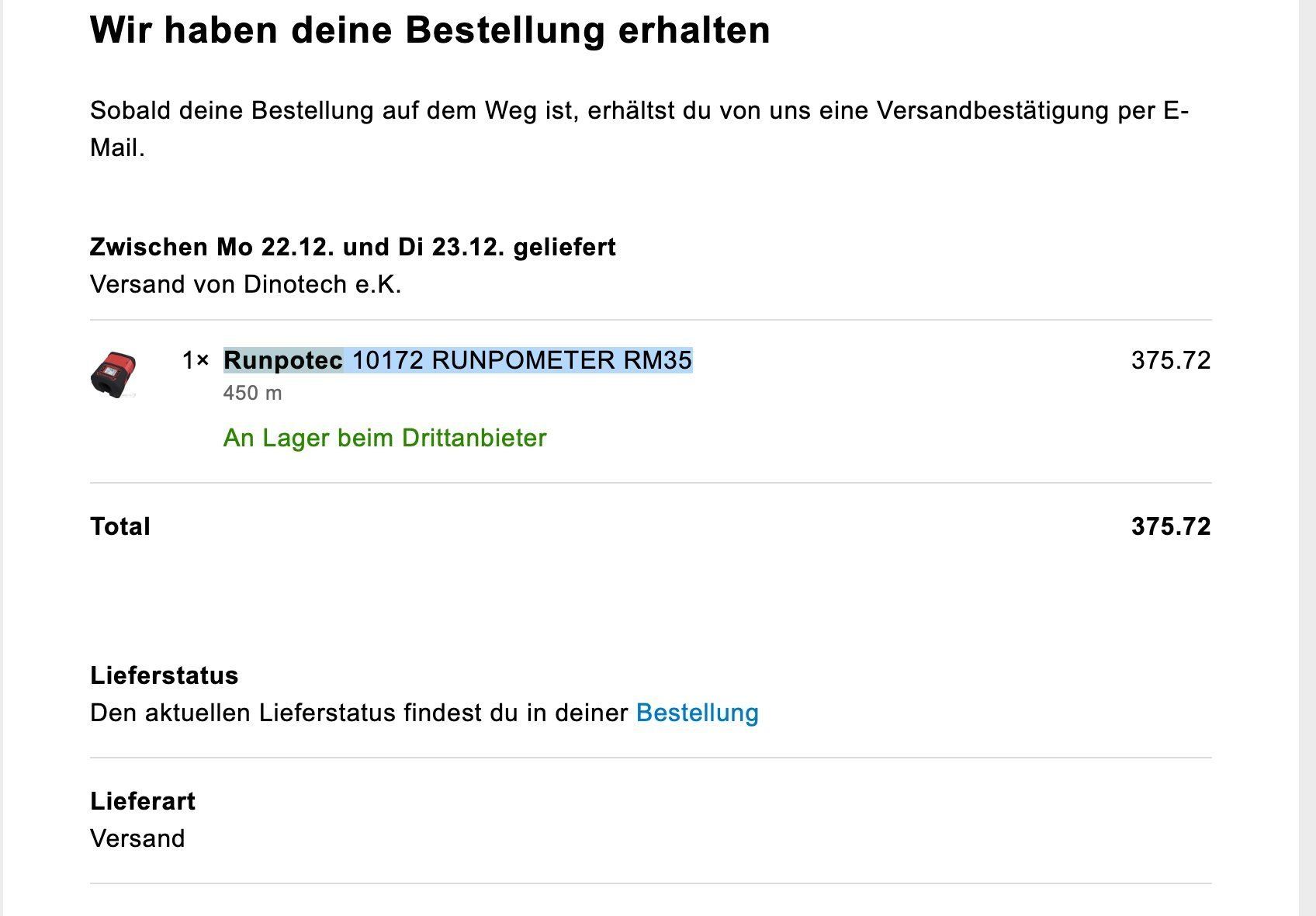 Misurare: Runpotec RM35 - Digitales Kabellängenmessgerät 10172 – Usato da Fischingen venduto da inf_27b2 4