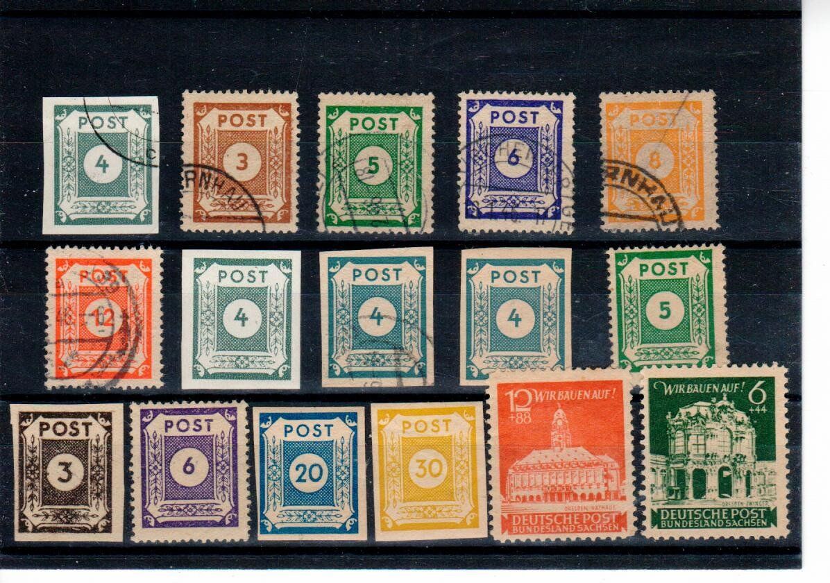 Alle Briefmarken: Ostsachsen – Gebraucht aus Wolhusen von Curver9
